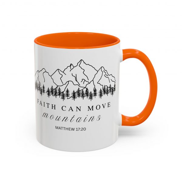 5569406367449156351_2048.jpeg "Faith Can Move Mountains" (Matthew 17:20) Accent Mug Christian Mountain Graphic