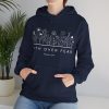 5606243442722357796_2048.jpeg "Faith Over Fear" (Psalm 34) Floral Scripture Christian Faith Hoodie