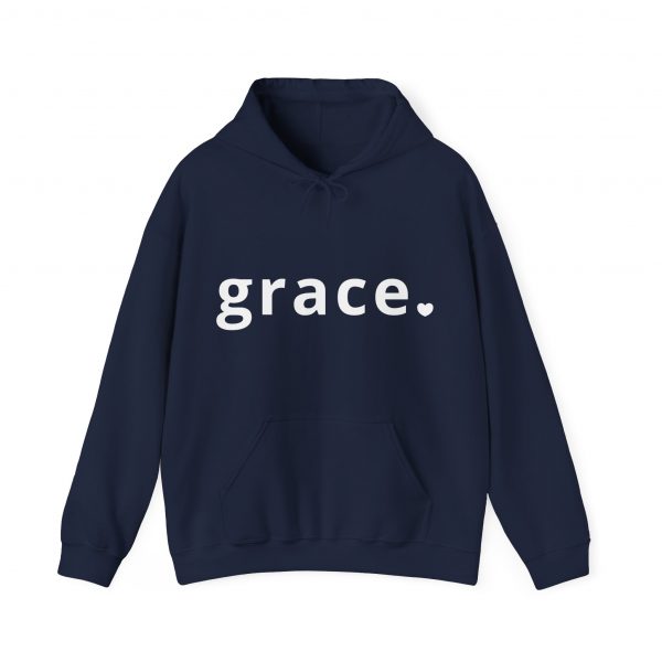 "Grace" Minimalist Inspirational Christian Faith Hoodie