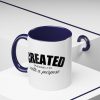"Created With A Purpose" (Ephesians 2:10) Christian Faith Scripture Mug