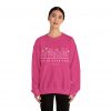 "Faith Over Fear" (Psalm 34) Floral Scripture Christian Faith Sweatshirt