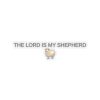 "The Lord Is My Shepherd" Kiss-Cut Sticker | Cute Sheep Christian Faith Decal