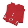 6093278630870158010_2048.jpeg "Love God/God Love" Minimal Christian Faith Cross T‑Shirt (Heavy Cotton)