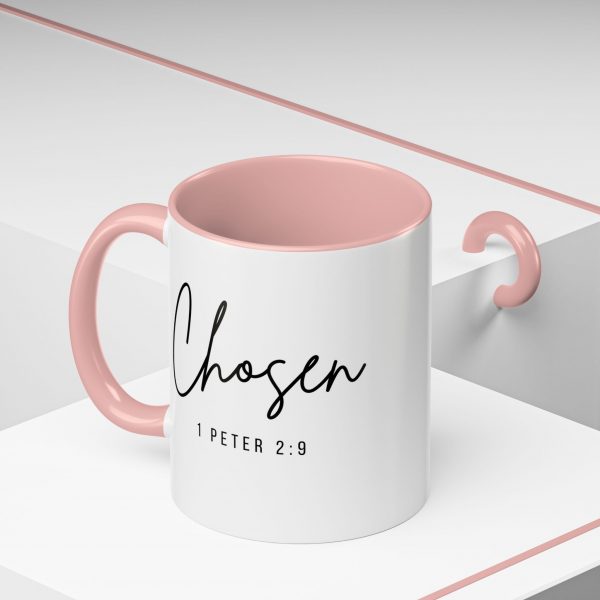 "Chosen" (1 Peter 2:9) Christian Faith Scripture Ceramic Mug