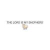 "The Lord Is My Shepherd" Kiss-Cut Sticker | Cute Sheep Christian Faith Decal