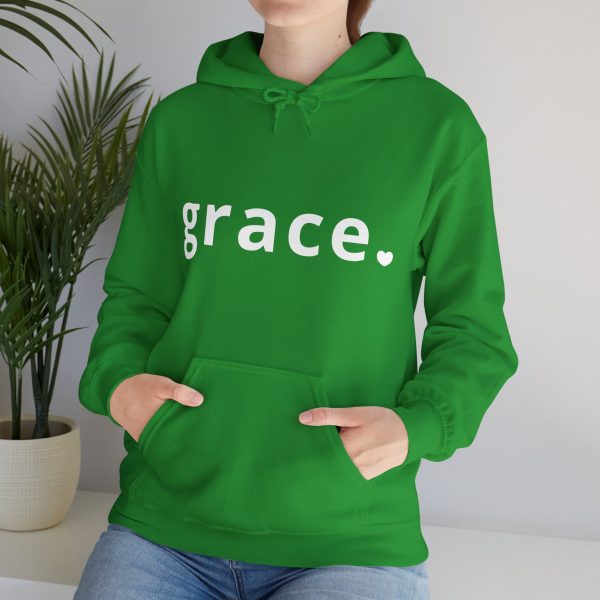 "Grace" Minimalist Inspirational Christian Faith Hoodie