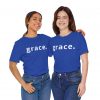 6703914293195914037_2048.jpeg "Grace" Minimalist Inspirational Christian Faith T-Shirt (Jersey Thin)
