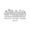 6710024763254622927_1200.jpeg "Faith Over Fear" (Psalm 56) Floral Scripture Christian Faith Kiss-Cut Sticker