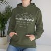 "Faith Can Move Mountains" (Matthew 17:20) Christian Mountain Graphic Hoodie