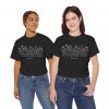 "Faith Over Fear" (Psalm 34) Floral Scripture Christian Faith T-Shirt (Heavy Cotton)