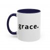 7042289104485529122_2048.jpeg "Grace" Minimalist Inspirational Christian Faith Ceramic Mug