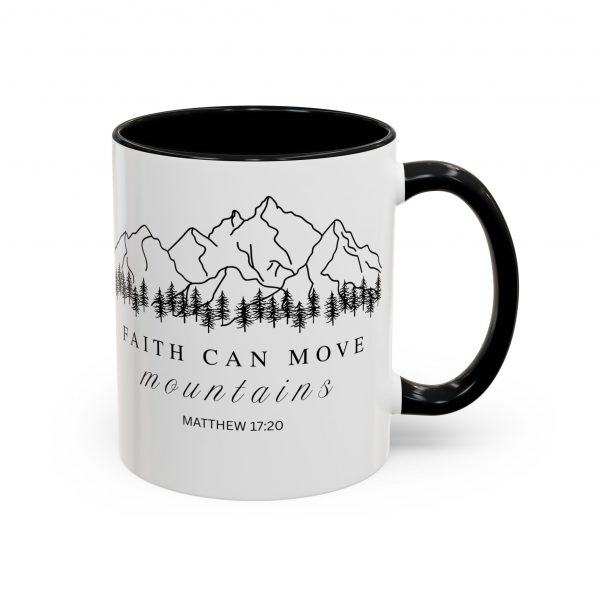 7184323926936426136_2048.jpeg "Faith Can Move Mountains" (Matthew 17:20) Accent Mug Christian Mountain Graphic