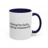 7305190694228840142_2048.jpeg "Walking by Faith Tripping Constantly" Christian Faith Mug