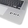 "Grace" Minimalist Inspirational Christian Faith Vinyl Kiss-Cut Sticker