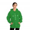 "Love God/God Love" Minimal Christian Faith Cross Hoodie