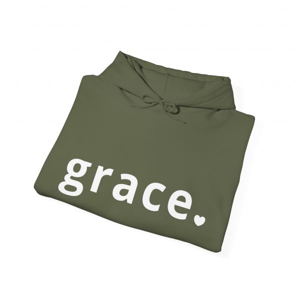 "Grace" Minimalist Inspirational Christian Faith Hoodie