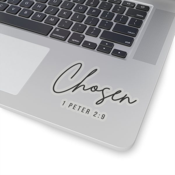 "Chosen" (1 Peter 2:9) Christian Faith Scripture Vinyl Kiss-Cut Stickers
