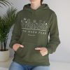 7981363922942960074_2048.jpeg "Faith Over Fear" (Psalm 34) Floral Scripture Christian Faith Hoodie