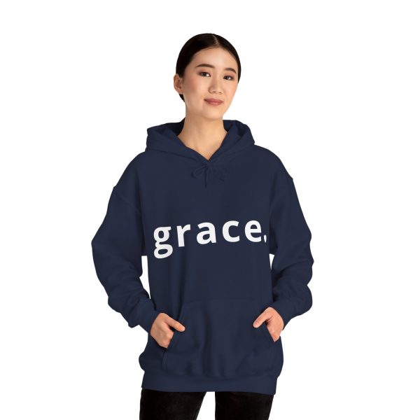 "Grace" Minimalist Inspirational Christian Faith Hoodie