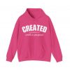 809676053786069244_2048.jpeg "Created With A Purpose" (Ephesians 2:10) Christian Faith Scripture Hoodie