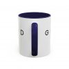 "Love God/God Love" Minimal Christian Faith Cross Ceramic Mug