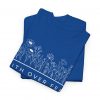 "Faith Over Fear" (Psalm 34) Floral Scripture Christian Faith T-Shirt (Heavy Cotton)