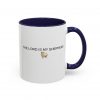 8849407606140324978_2048.jpeg "The Lord Is My Shepherd" Accent Christian Coffee Mug