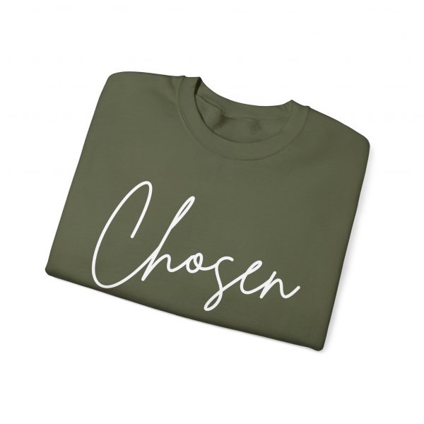 "Chosen" (1 Peter 2:9) Christian Faith Scripture Sweatshirt