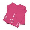 9176381021293285786_2048.jpeg "Love God/God Love" Minimal Christian Faith Cross T‑Shirt (Heavy Cotton)