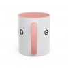"Love God/God Love" Minimal Christian Faith Cross Ceramic Mug