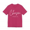 9599711199802675302_2048-1.jpeg "Chosen" (1 Peter 2:9) Christian Faith Scripture T-Shirt (Jersey Thin)