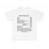 "Jesus Paid It All" (Romans 6:23) Receipt of Grace Christian Faith T-Shirt (White) (Heavy Cotton)