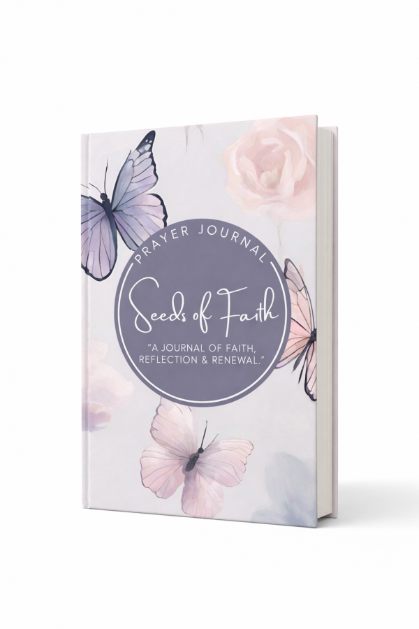 prayer journal mockup FREE Seeds of Faith Prayer Journal (56-Page eBook) (Butterfly Theme)